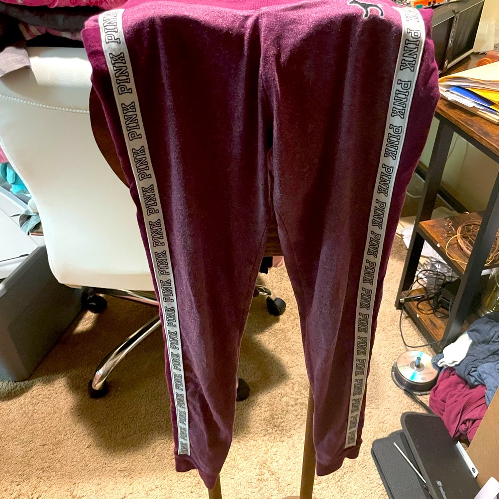 Maroon Pink leggings